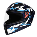 STUDDS RAIDER SKULPT D1 DECOR N6 BLUE WHITE