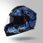 STUDDS DRIFTER D3 RAMPAGE DECOR N1 BLACK BLUE