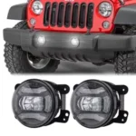 60w 4 Inch White Color Off Road Car/Jeep Fog Light Motorcycle,12V-80V Spot Beam Led Fog/driving Lights