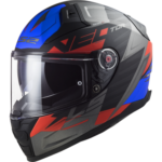 LS2 FF811 VECTOR II ABSOLUTE GLOSS BLACK RED BLUE