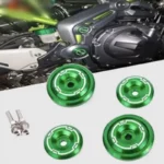 Frame Fairing Bolt Hole Cap Cover Plug For Kawasaki Z900 Green