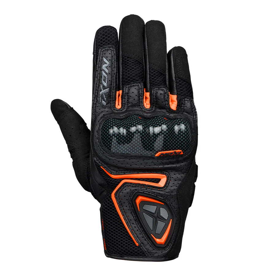 IXON RS5 AIR Gloves - Black / Orange