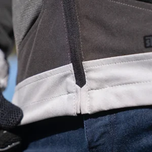 LS2 X-Master Adventure Jacket Black Green Grey all-season touring motorcycle jacket with CE armor