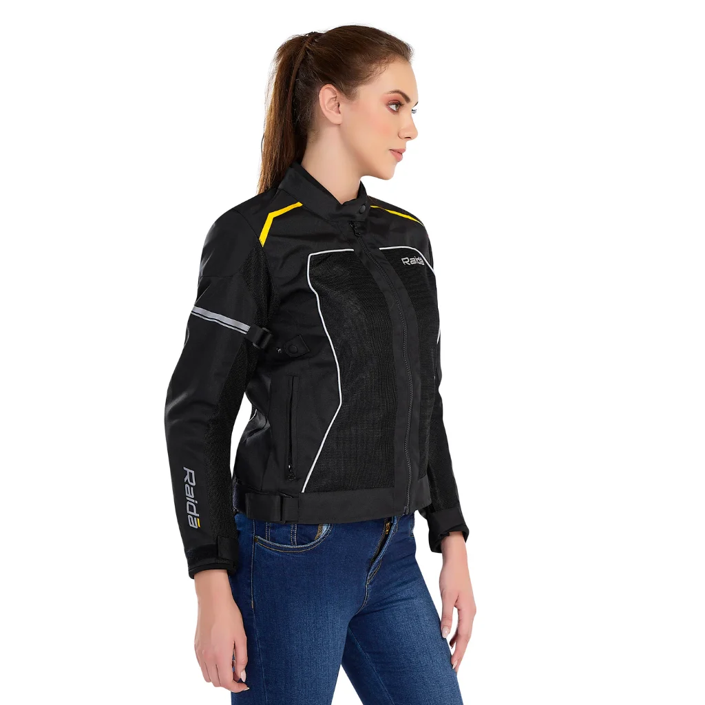 Raida Empress Women’s Riding Jacket | Hiviz - Image 3