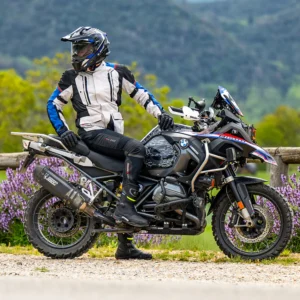 LS2 Como Air Pant Black Dark Grey – Summer Motorcycle Riding Pants with CE Protection