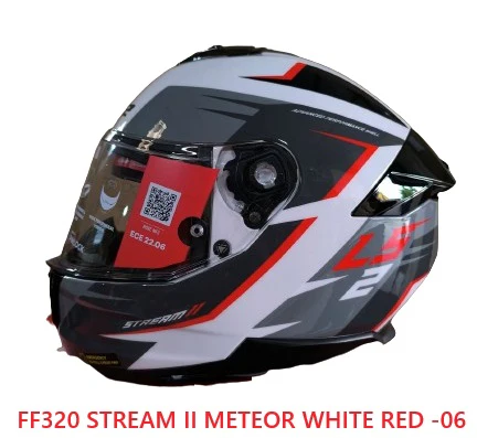 LS2 FF320 STREAM II METEOR WHITE RED