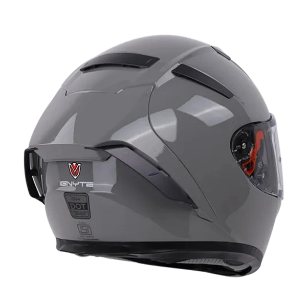 IGNYTE IGN-4 Titanium Gloss Grey Helmet - Image 5