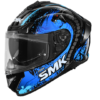 SMK-TYPHOON REPTILE GL255 GLOSSY-FULLFACE-HELMET