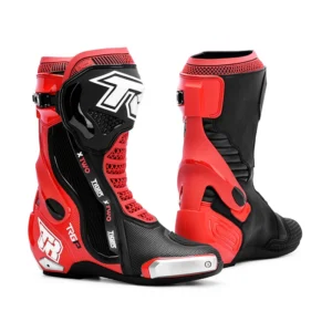 TIGER BOOTS TR-X2 PRO Black&Red – Premium Riding Boots for Performance and Safety