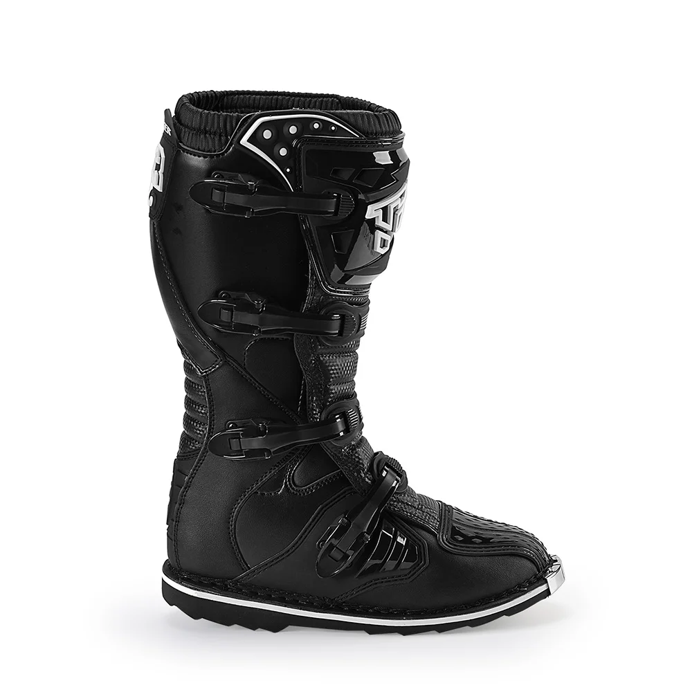 TIGER TR E001 BLACK MOTOCROSS BOOTS - Image 4