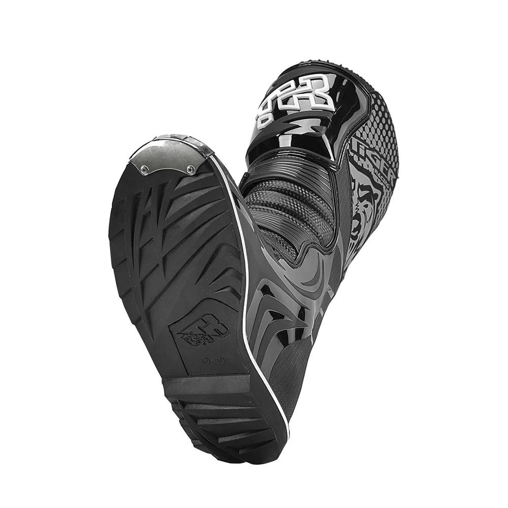 TIGER TR E001 BLACK MOTOCROSS BOOTS - Image 5