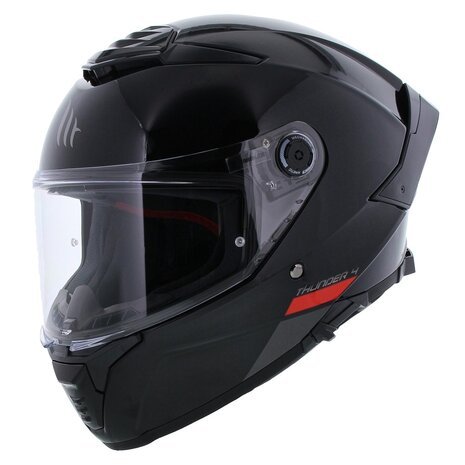 MT Thunder 4 SV full face helmet solid gloss black