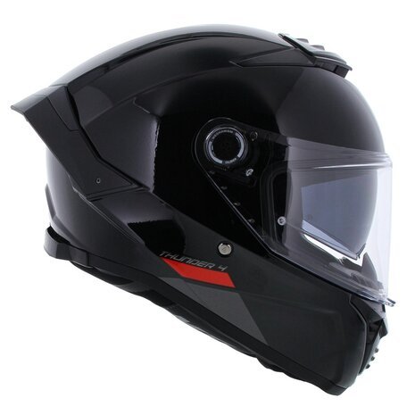 MT Thunder 4 SV full face helmet solid gloss black - Image 3