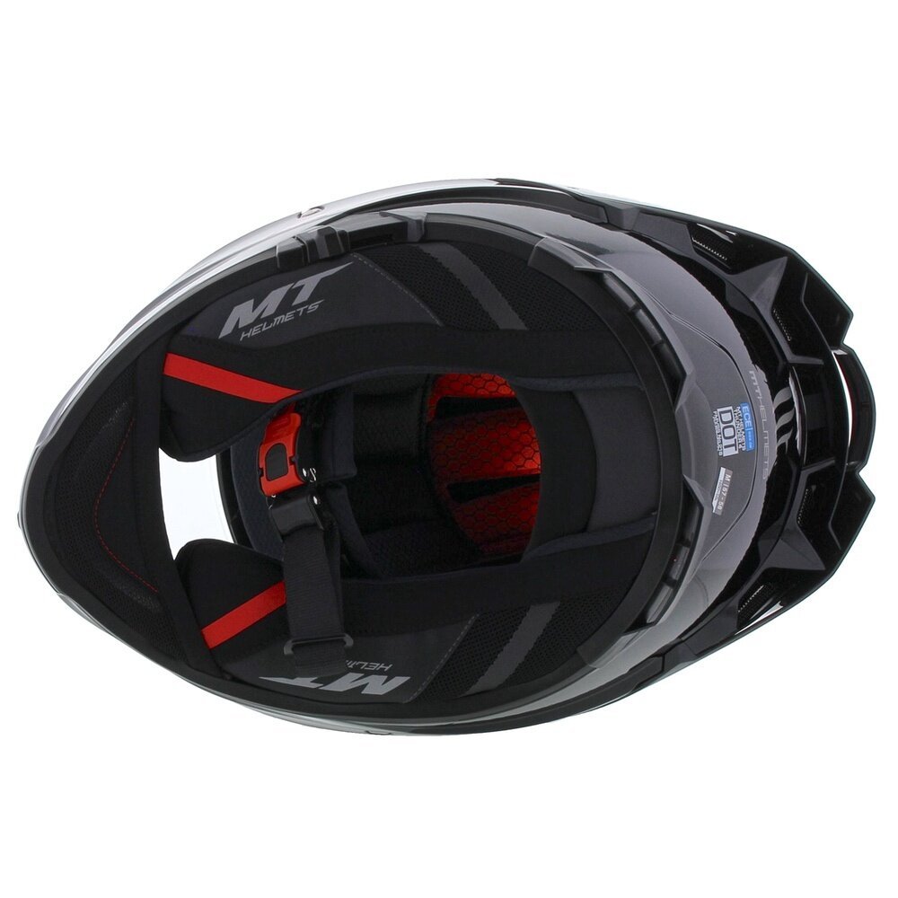 MT Thunder 4 SV full face helmet solid gloss black - Image 2