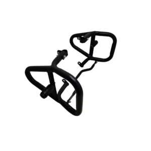 Cross Crash Guard with Delrin Sliders(Round) for Jawa 42, Jawa Perak, Yezdi Scrambler, Jawa classic, TVS Ronin