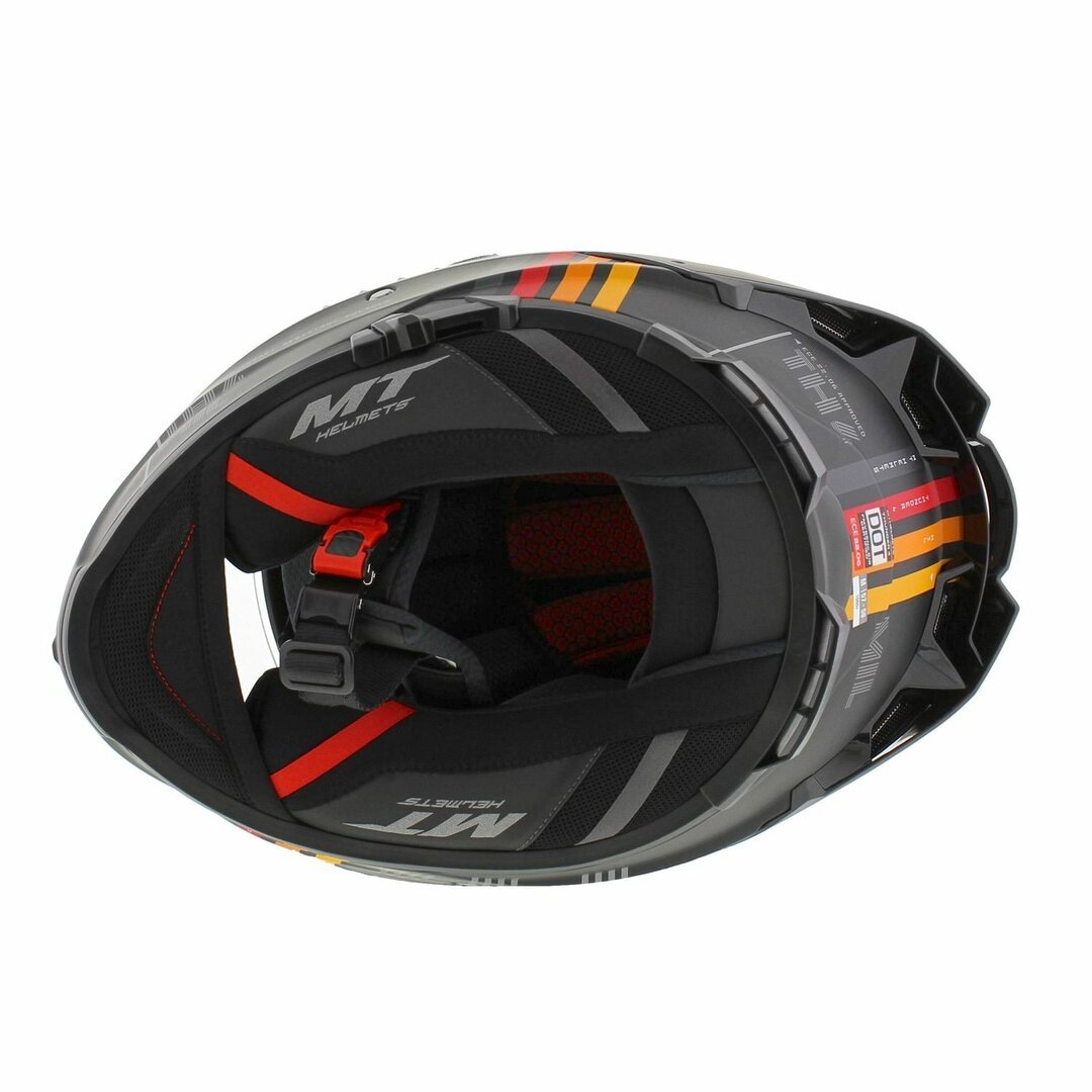 MT Thunder 4 SV full face helmet Mil Gloss black - Image 2