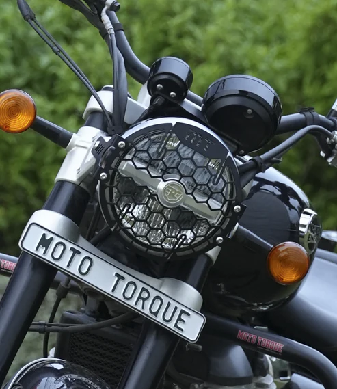 MOTO TORQUE ROYAL ENFIELD SUPER METEOR 650 - HEADLIGHT GRILL