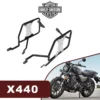 Grand Pitstop Saddle Stay for HARLEY DAVIDSON X 440 Black-Silver
