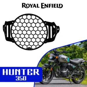 GRAND PITSTOP Headlight Grill for Royal Enfield Hunter - Black
