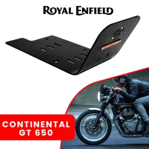 Grand Pitstop Aluminium Sumpguard for Royal Enfield Continental GT - Black