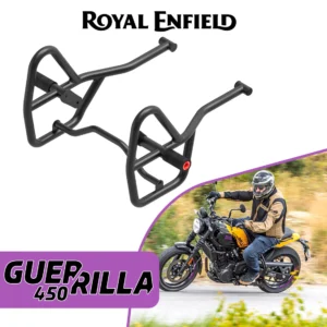 GRANDPITSTOP CRASH GUARD (PAIR) for Royal Enfield Guerrilla 450 - Black