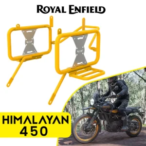 Grand Pitstop GRAND PITSTOP Saddle Stay for Royal Enfield Himalayan 450 - Yellow/Silver