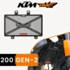 Grand Pitstop RADIATOR GRILL - KTM DUKE 200 Gen 2 - Black