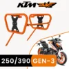 Grand Pitstop Saddle Stay for KTM DUKE 390/250 Gen 3 - Orange/Black