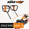 Grand Pitstop Saddle Stay for KTM DUKE 390/250 Gen 3 - Black/Orange