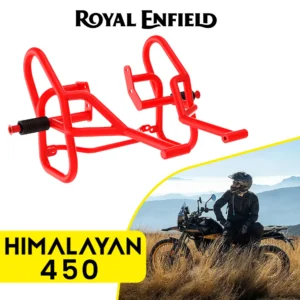 GRANDPITSTOP CRASH GUARD (PAIR) for Royal Enfield Himalayan 450 - Red