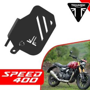 Grand Pitstop PILLION RIDER FOOTREST (Left) - TRIUMPH SPEED 400 - Black