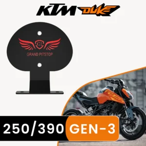 GRAND PITSTOP Backrest Stand for KTM DUKE 390/250 Gen 3 - Black
