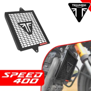 Grand Pitstop RADIATOR GRILL - TRIUMPH SPEED 400 - Black