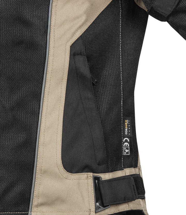 RYNOX STORM EVO JACKET SAND BROWN BLACK - Image 7