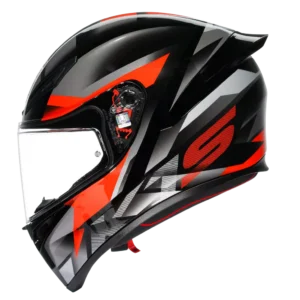 AGV K1 S Fastlap Gloss Black Grey Red Helmet