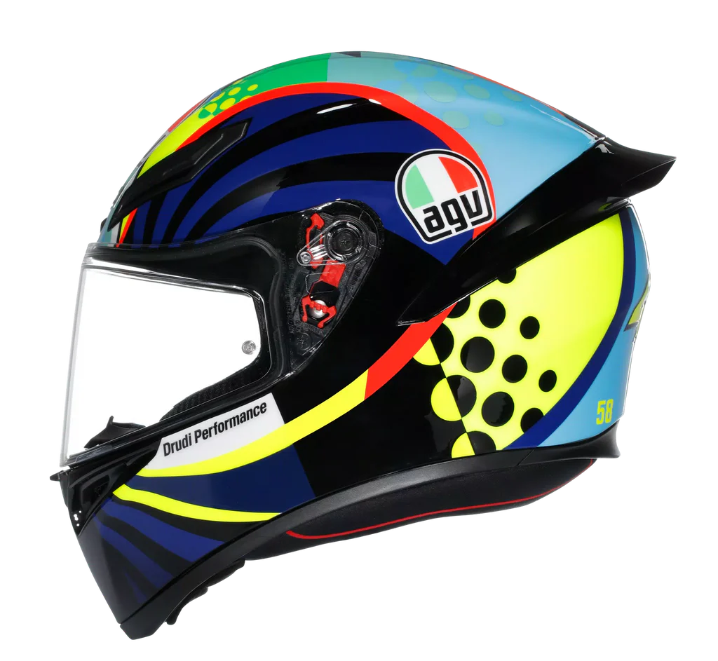 AGV K1 S Rossi Winter Test 2020 Gloss Helmet