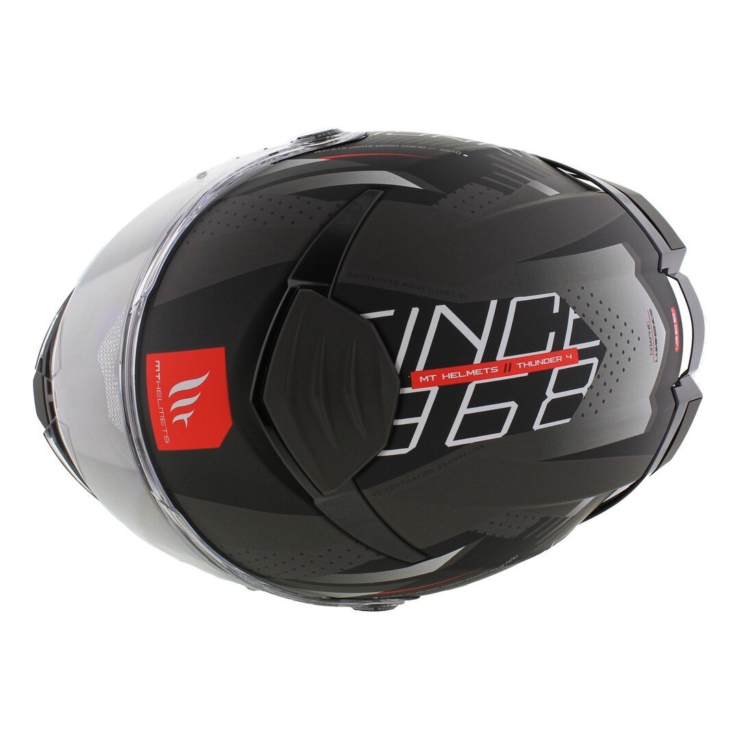 MT Thunder 4 SV Luminence D1 Gloss Black full face helmet - Image 2