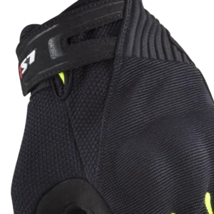 LS2 Dart II Riding Gloves Black High Visibility Yellow summer motorcycle gloves