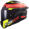 LS2 FF805 THUNDER ATTACK MATT RED H-V YELLOW-06