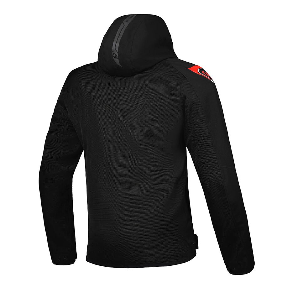 Ixon Fierce Jacket - Black/White/Red - Image 3