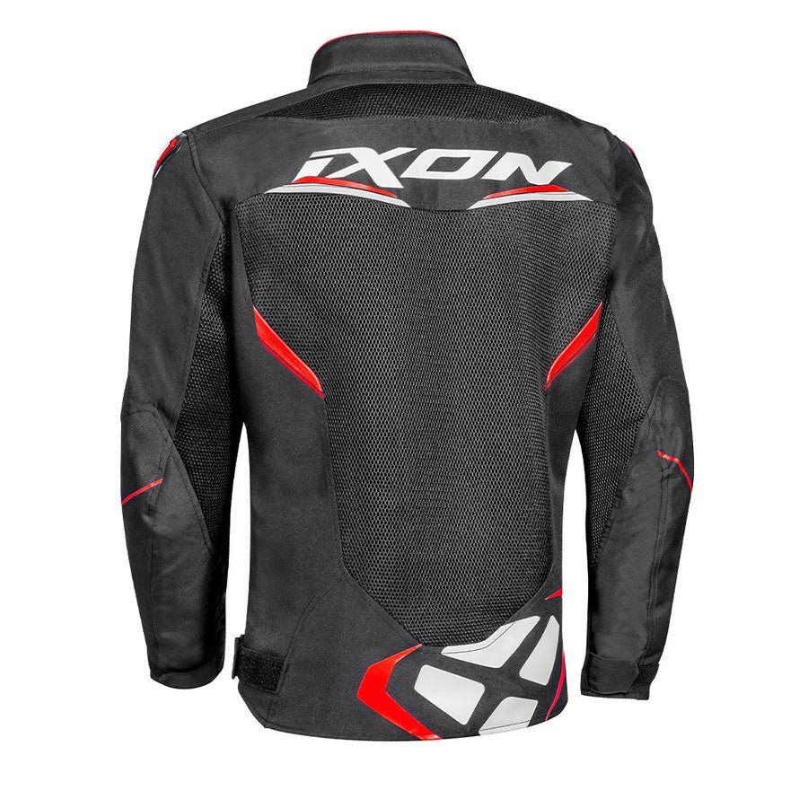 Ixon Draco Jacket -Black/White/Red - Image 3