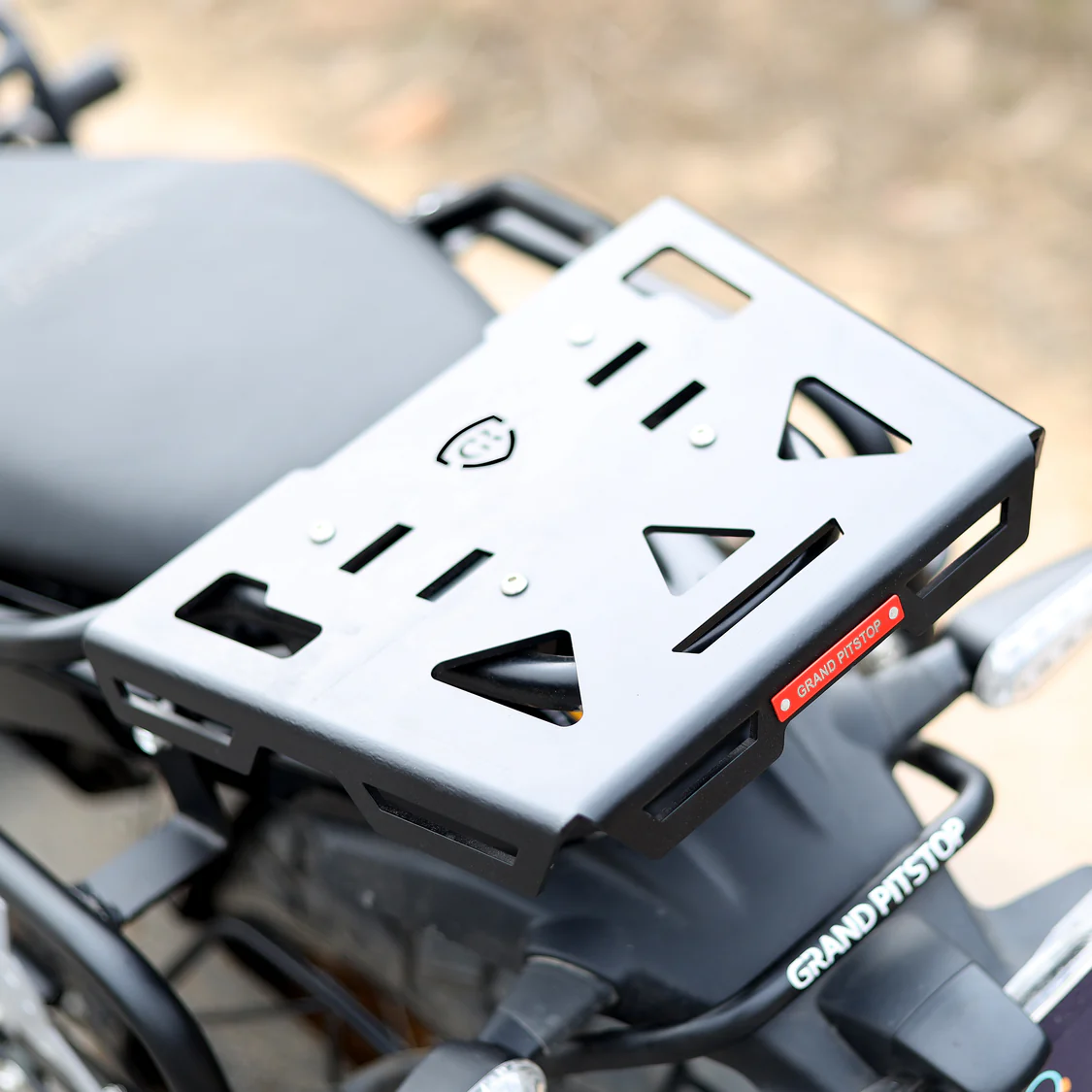 Grand PitstopTop Rack Plate for Royal Enfield Himalayan 450 - Black - Image 5