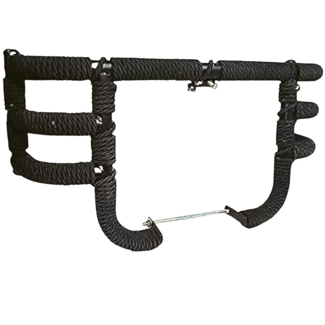 Airfly 3-Rod Rope Leg Guard for All Royal Enfield Models - Image 3