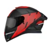 MT Thunder 3 SV Spoiler Nova B5 Matt Black Grey Red Helmet
