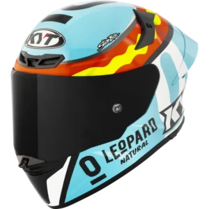 KYT TT Revo Leopard Replica Spaniard Gloss Helmet
