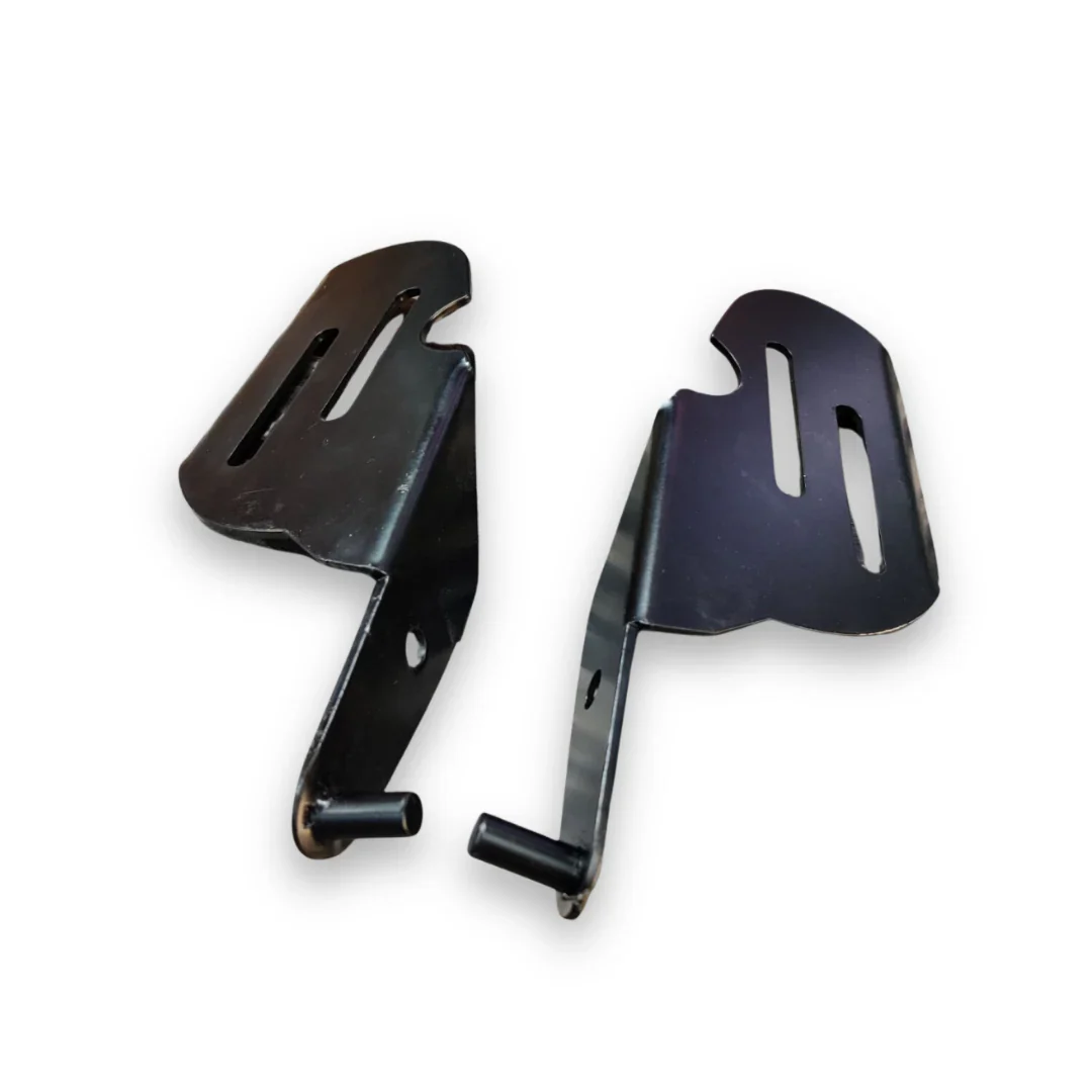 Jawa 42 Bobber Footrest, radiator & Headlight Grill Combo - Image 2