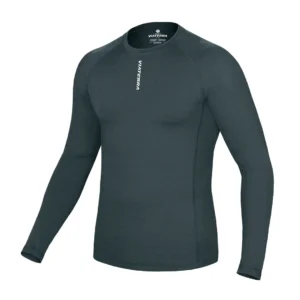 ViaTerra 2nd SKIN BASE LAYER - TOP - Black-Grey