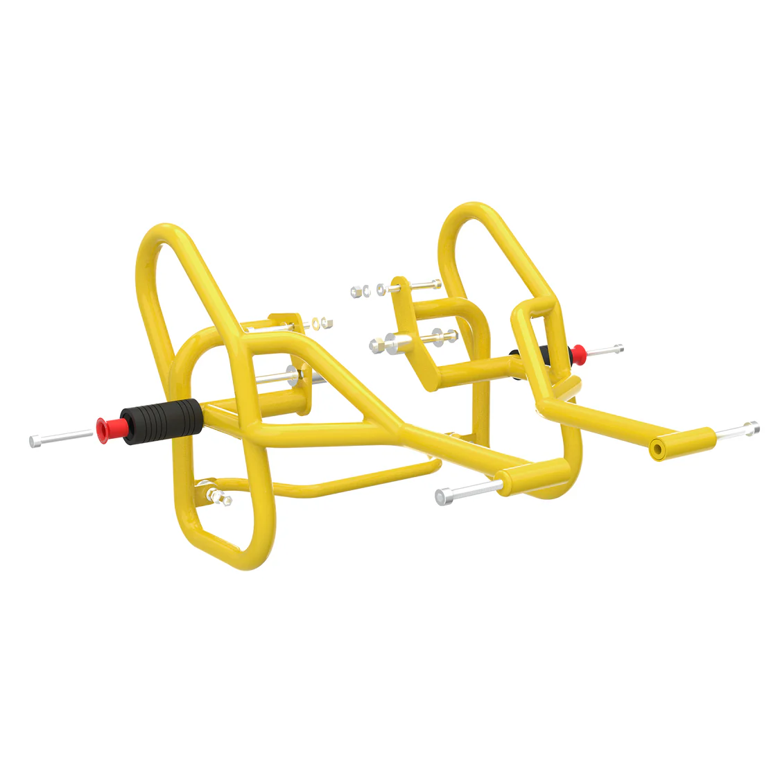 GRANDPITSTOP GRAND PITSTOP CRASH GUARD (PAIR) for Royal Enfield Himalayan 450 - Yellow - Image 4