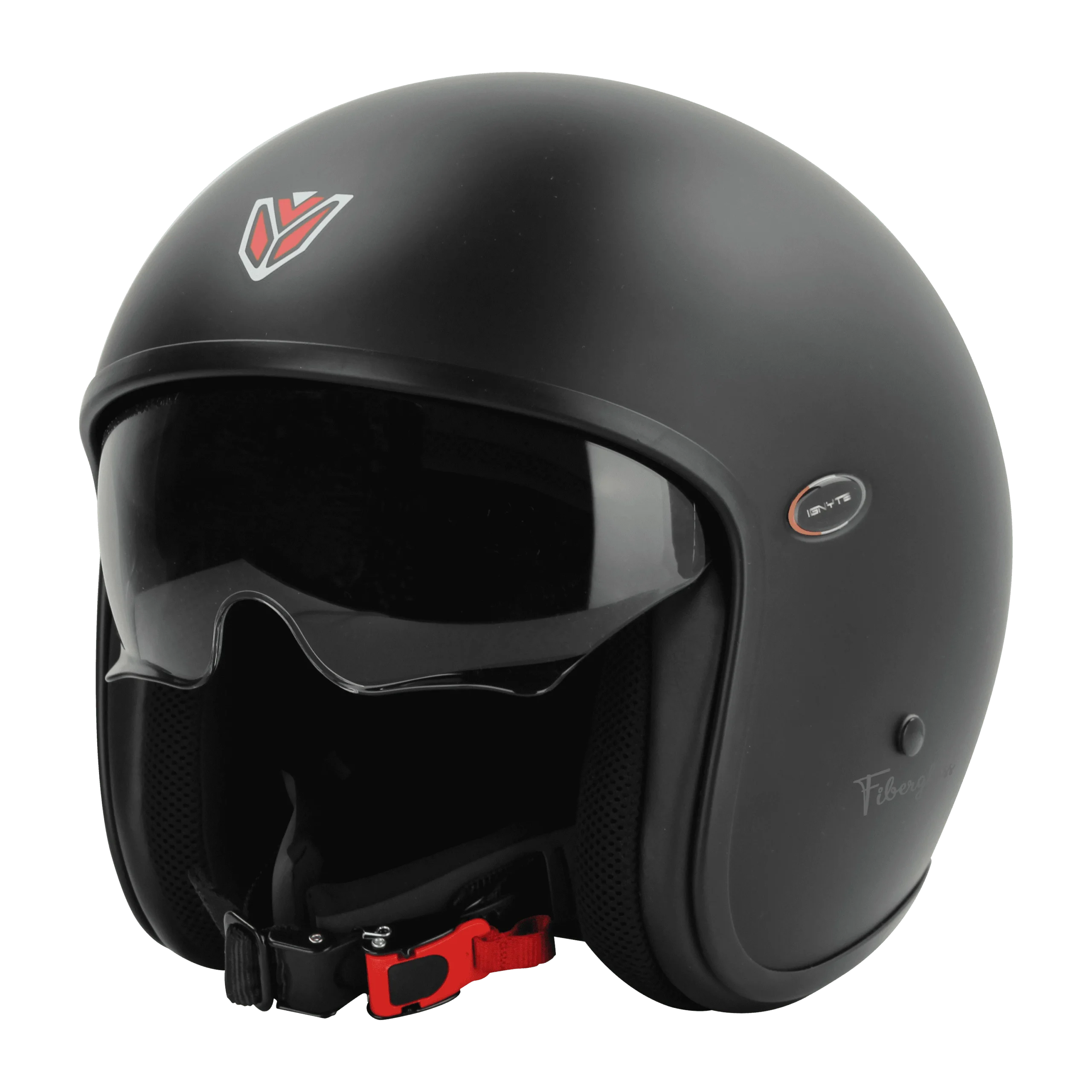 IGN-10 MONOCOLOR GLOSSY BLACK HELMET