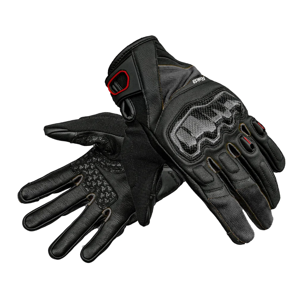 Raida Carbonite Gloves | Black
